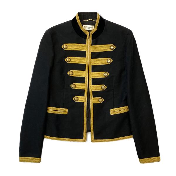 【フランス製】【36】YVES SAINT LAUREN ノーカラージャケット Yves Saint Laurent - □未使用品□YVES SAINT LAURENT イヴ・サン