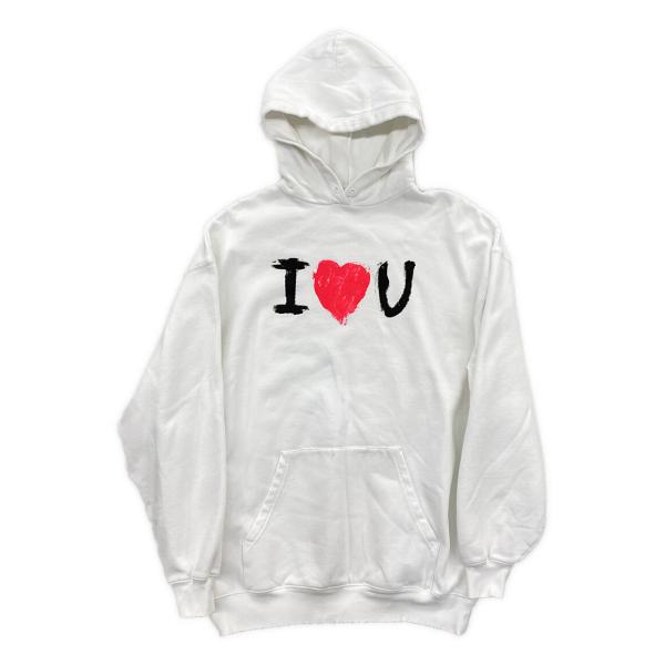 バレンシアガ パーカー I LOVE U 21ss レディース SIZE XS バレンシアガ パーカー I LOVE U 21ss レディース SIZE XS
