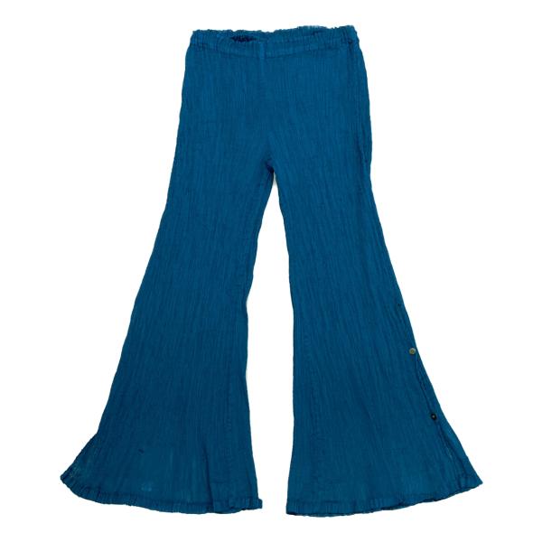 ミーイッセイミヤケ プリーツ パンツ イッセイミヤケ メン パンツ プリーツ ブルー レディース SIZE