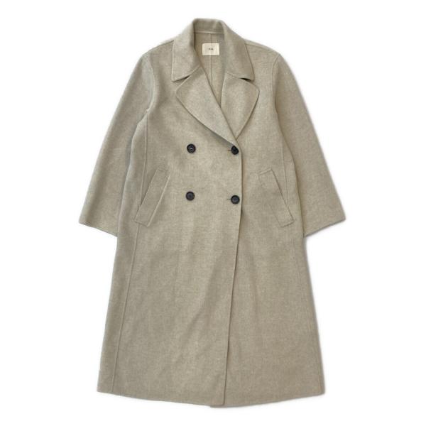 美品 イエナ チェスターコート ウール ダブルボタン 21-020-900-0330-4