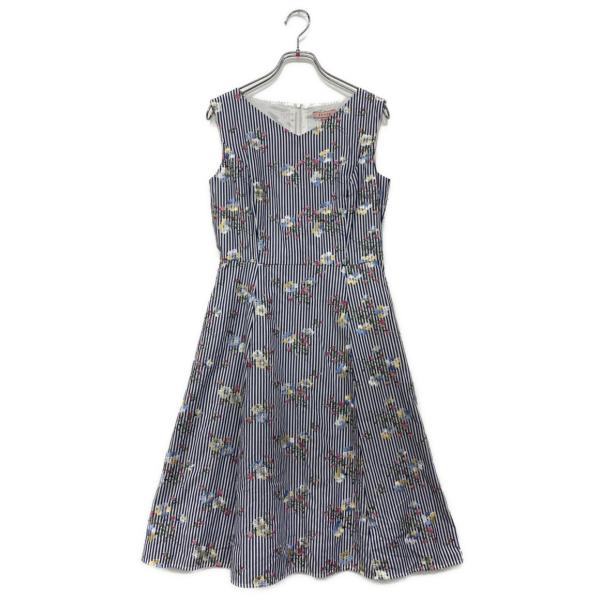 美品 トッカ ノースリーブワンピース FULL BLOOM ドレス 664-5.OP.TO