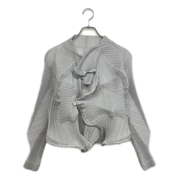 イッセイミヤケ ブラウス ホワイト a-poc AT43FD208 レディース SIZE 1