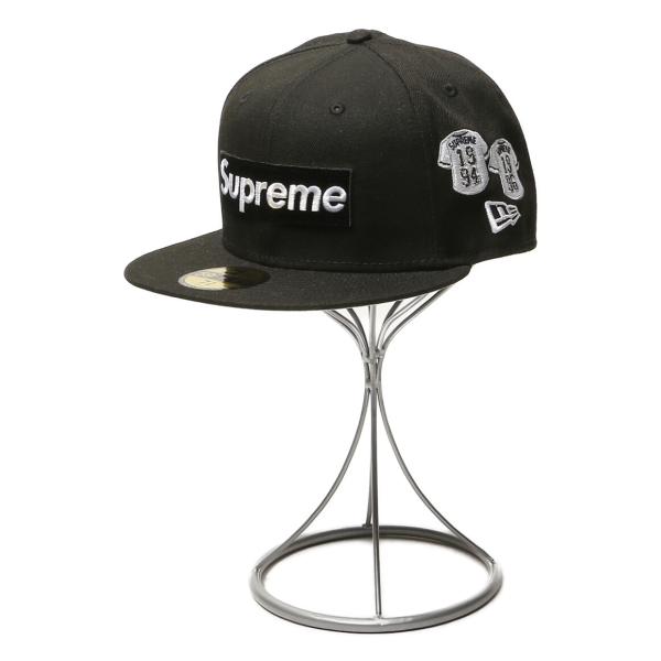 NEW ERA（ニューエラ） 美品 シュプリーム キャップ ブラック world