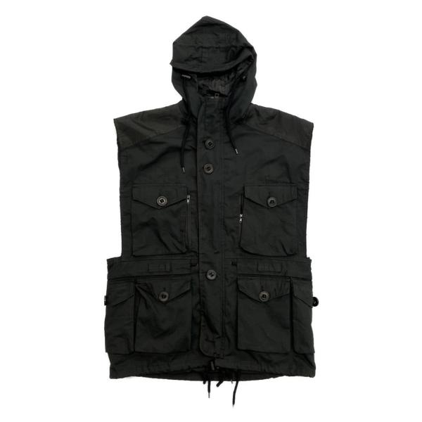 希少　RAF SIMONS　テーラードベスト　アーカイブ　09ss　黒　46 希少 RAF SIMONS テーラードベスト アーカイブ 09ss 黒 46