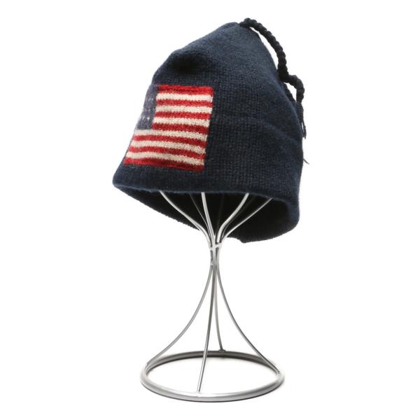 ポロスポーツ ニット帽 90s 星条旗 フラッグ VINTAGE メンズ SIZE ONE