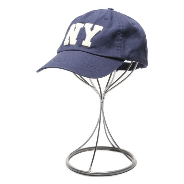 美品 ポロ・ラルフローレン 25FW NY パッチ ツイル ボール キャップ