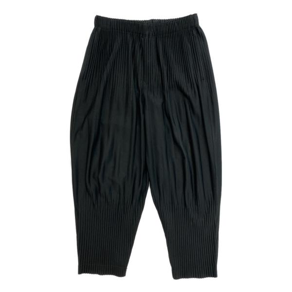 オム プリッセ イッセイミヤケ プリーツパンツ ブラック Basics Pant