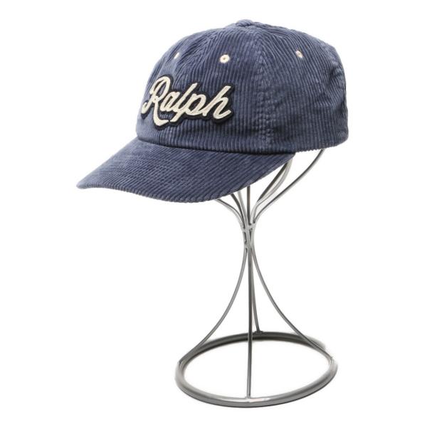 ポロ ラルフローレン コーデュロイ ボール キャップ POLO RALPH LAUREN（ポロ・ラルフローレン） 美品 The Ralphロゴ