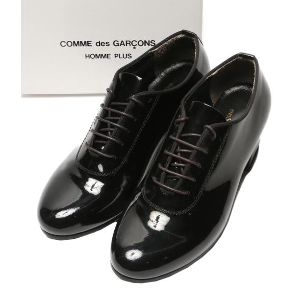 COMME des GARCONS HOMME PLUS エナメルヒールシューズ COMME des GARCONS HOMME PLUS コムデギャルソンオムプリュス パテント