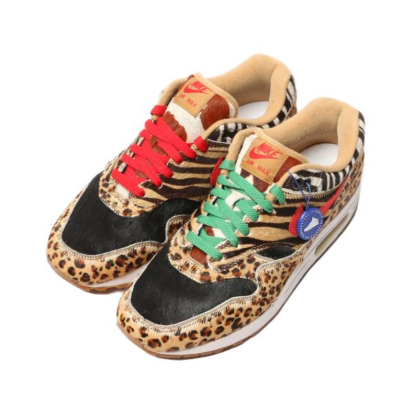 ナイキ アトモス スニーカー AIR MAX 1 DLX ANIMAL PACK AQ0928-700 メンズ SIZE 27.5cm NIKE × ATMOS 中古