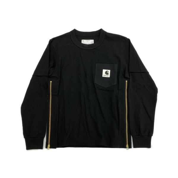 【即発送】美品　sacai サカイ　カットソー　レース　カットワーク　リネン 即発送】美品 sacai サカイ カットソー レース カットワーク