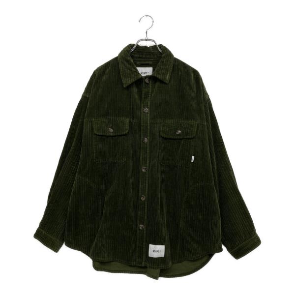 ダブルタップス21aw　コーデュロイシャツ　ブラック　サイズ2。 hugall_830071317