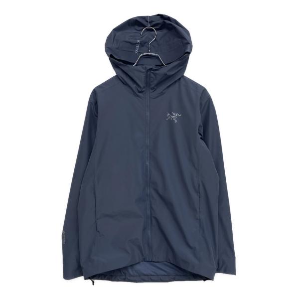 ARC'TERYX フード付きナイロンジャケット 青 ブルー Mサイズ アークテリクス ナイロンジャケット ブルー メンズ SIZE XS ARC'TERYX