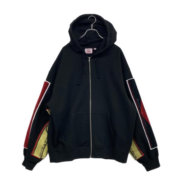 Supreme×MARTINE ROSE フルジップパーカー Mサイズ ブラック Supreme（シュプリーム） パーカー ×MARTINE ROSE Towel Zip Up Hooded