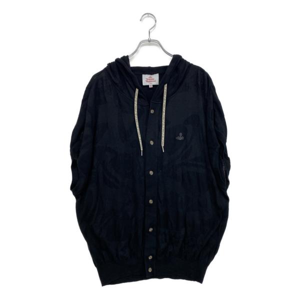 激レア⭐️vivienne westwood スカル　オーブ　半袖パーカー ヴィヴィアンウエストウッド ノースリーブパーカー ブラック 26-12