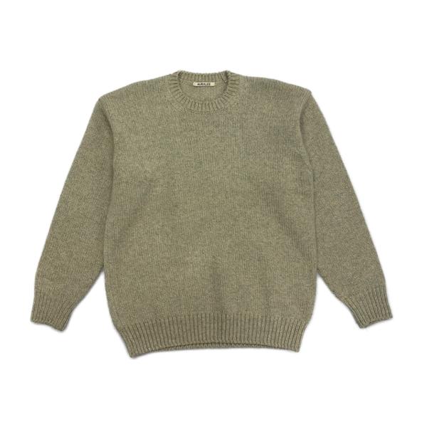 オーラリー ニット CAMEL WOOL MIX KINT 2020年AW メンズ SIZE 4  
