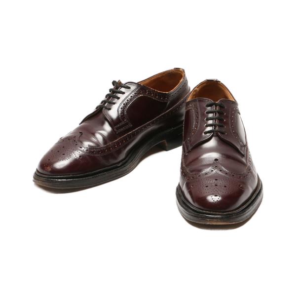 Tweed by Cheaney UK9（約27.5-28cm）ストレートチップ 古着 チーニー CHEANEY ストレートチップシューズ 英国製 UK9