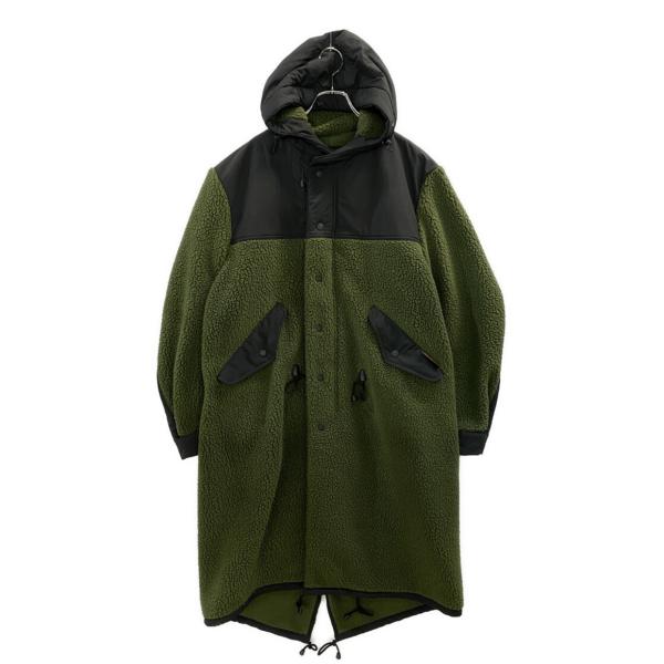 コムデギャルソンオム ボアコート ポーラテック カーキ 21AW HH-C006