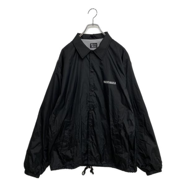 ワコマリア ナイロンコーチジャケット ブラック メンズ SIZE L WACKO