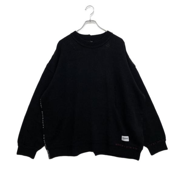 ネイバーフッド ニット SAVAGE CREWNECK SWEATER 24AW メンズ