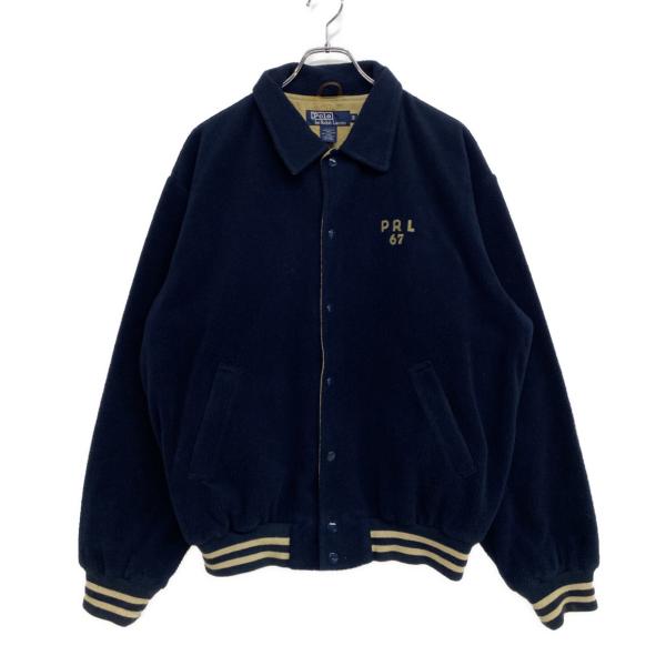 ポロ・ラルフローレン スタジャン 90s USA製 PRL67 バックロゴ メンズ