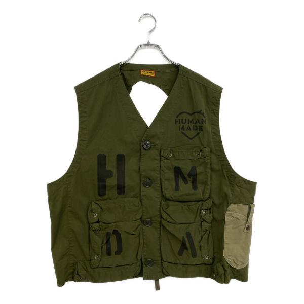 ヒューマンメード ベスト MILITARY VEST HM31JK010 メンズ SIZE L