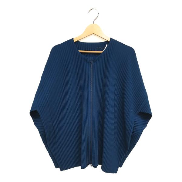 ISSEY MIYAKEカーディガン　オムプリッセ　ブラック美品 HOMME PLISSE ISSEY MIYAKE(イッセイミヤケオムプリッセ) プリーツ