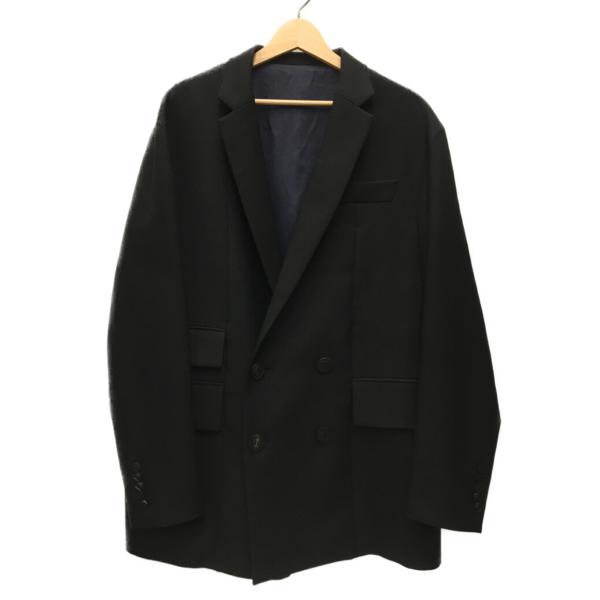 美品 ウーヨンミ 20AW ピーコート Pコート ジャケット ブラック JKWY-M