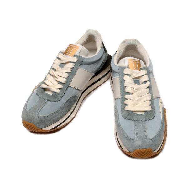 上品 トムフォード スニーカー CAMBRIDGE スエード ロゼンジロゴ TOM FORD - TOM FORD トム フォード Jackson sneakers