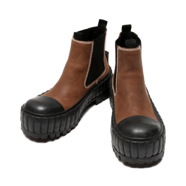 セール！ MM6 チャンキーシートブーツ　size 38 楽天市場】ストレッチロングチャンキーブーツ [I2471