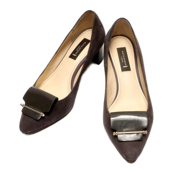 新品 マッキントッシュ ポインテッドトゥ パンプス オーク 23cm 新品 マッキントッシュ ポインテッドトゥ パンプス オーク 23cm