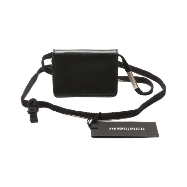 ANN DEMEULEMEESTER ショルダーバッグ　ブリーフケース　レザー ANN DEMEULEMEESTER ショルダーバッグ ブリーフケース レザー