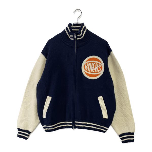 キス ニットジャケット New York Knicks Full Zip Sweater