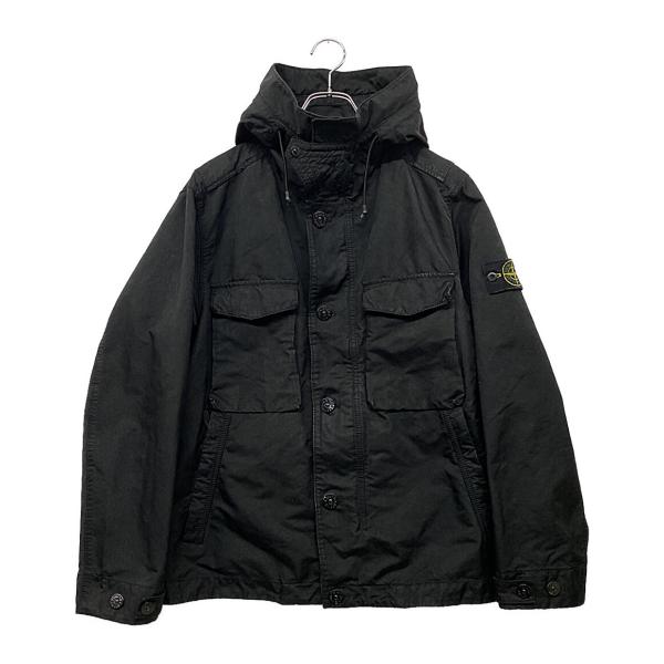 95aw/STONE ISLAND/LINER PUFF JKT/BLK/M