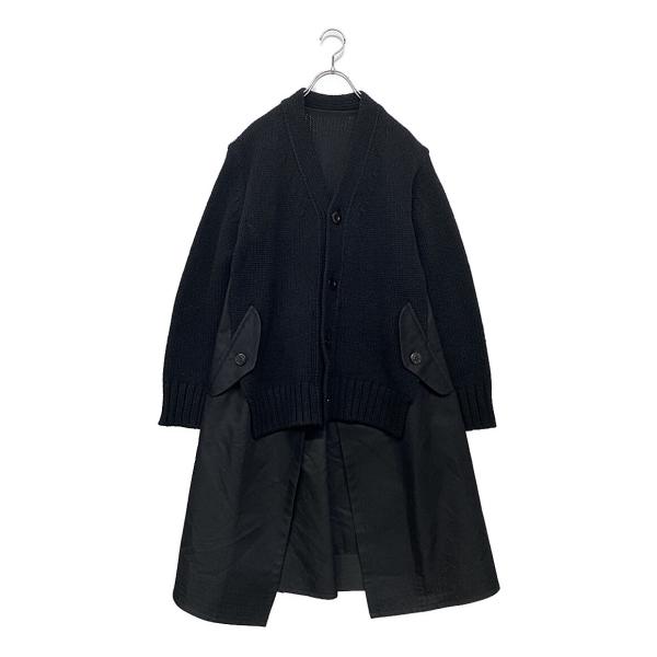 サカイ カーディガン ドッキングロングカーディガン 23-06778