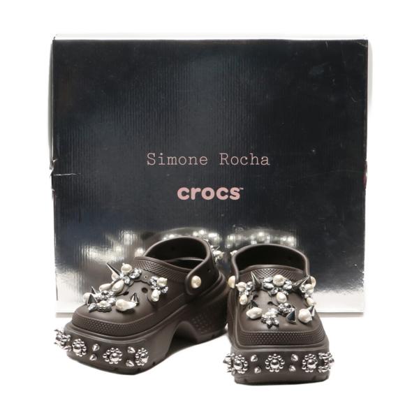 シモーネロシャ クロックス サンダル STOMP CLOG レディース SIZE M6