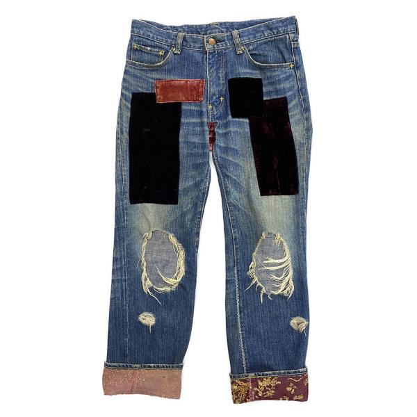 NUMBER NINE ナンバーナイン ベロア デザイン パジャマ パンツ 3 NUMBER NINE ナンバーナイン ベロア デザイン パジャマ パンツ 3