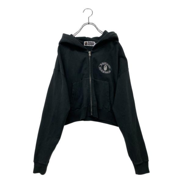 ⭐︎ア　ベイシング　エイプ　スター　フード　ジップパーカー　XS 黒 A BATHING APE アベイシングエイプ STA full zip hoodie スター