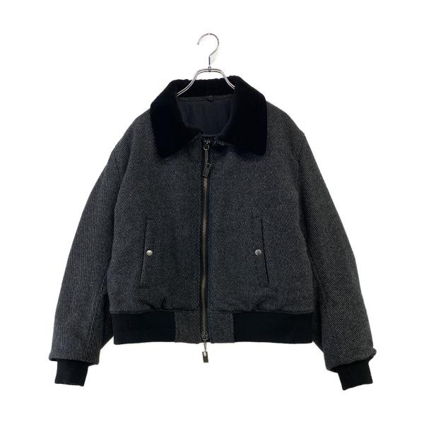 ヨウジヤマモトプールオム 中綿ブルゾン CARSE TWEED FLIGHT