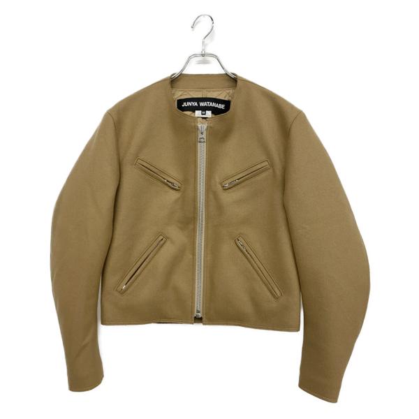新品未使用 ジュンヤワタナベ ジャケット アウター ジャンバー XS ジュンヤワタナベ ライダースジャケット ウールライダース