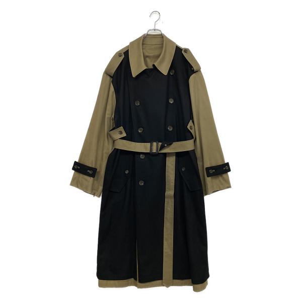 シュタイン オーバーダブルトレンチコート 22aw メンズ SIZE S stein