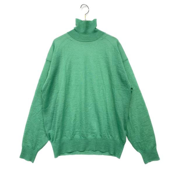 オーラリー ニット BABY MOHAIR HIGH GAUGE TURTLE KNIT レディース