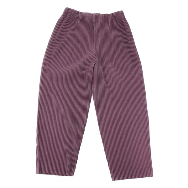 オムプリッセ イッセイミヤケ ニット パープル サイズ1 紫色 homme MONTHLY COLOR SEPTEMBER コート | ブランド古着の買取・委託