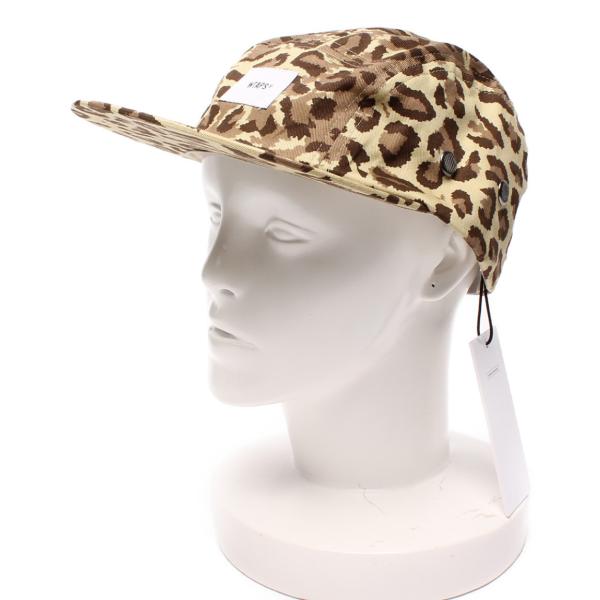WTAPS ダブルタップス レオパード ジェットキャップ 美品 ダブルタップス キャップ ヒョウ柄 21SS 211HCDT メンズ WTAPS