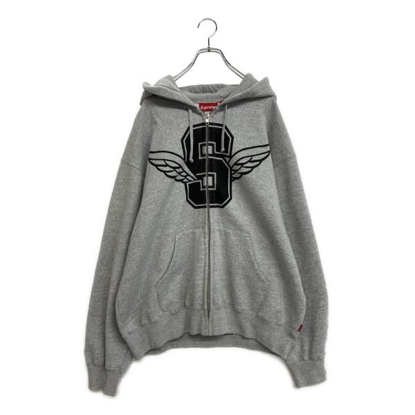 シュプリーム　パーカー　Lサイズ シュプリーム パーカー WINGS ZIP UP HOODED SWEATSHIRT 25SS