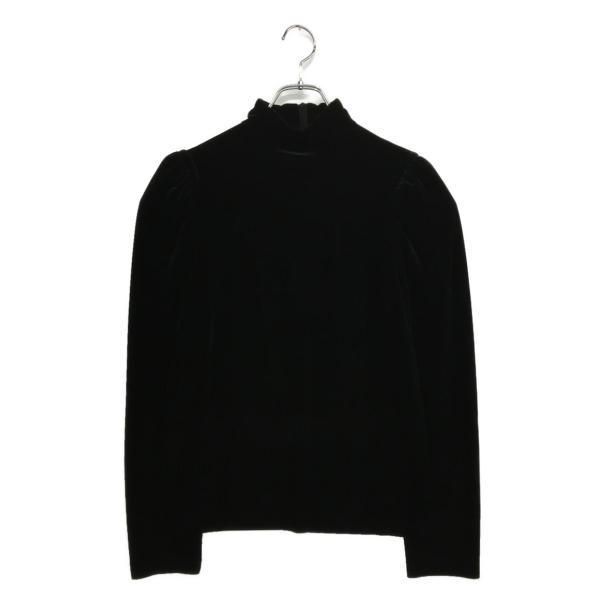 美品 ノワールケイニノミヤ ベロアパワーショルダーカットソー 22AW 3J