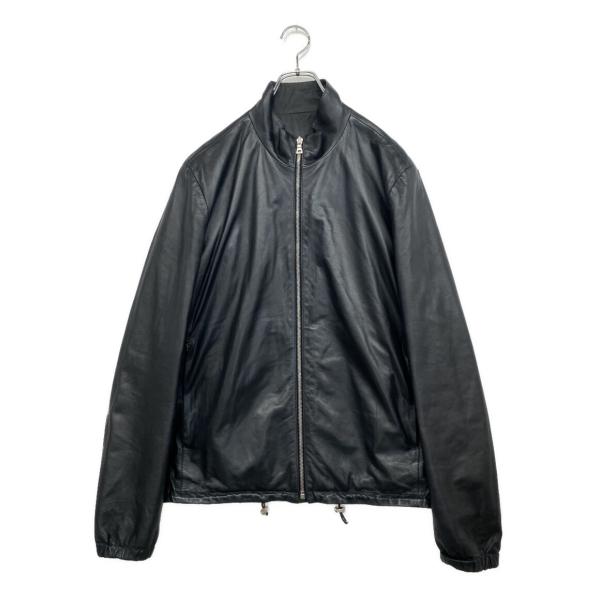 プラダ リバーシブルナイロンレザーブルゾン メンズ SIZE 50