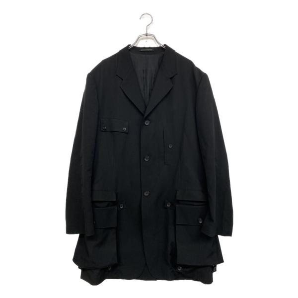 ヨウジヤマモト プールオム 06ss ZIP装飾 ダブルボタンジャケット ヨウジヤマモト プールオム 06ss ZIP装飾 ダブルボタンジャケット