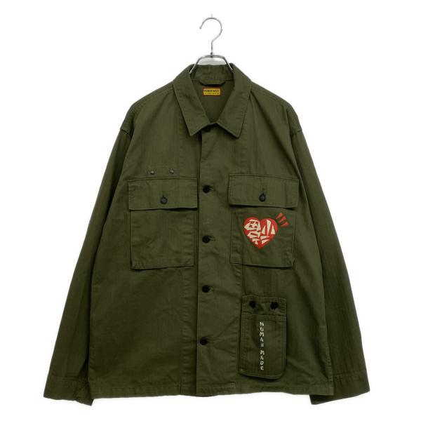 ヒューマンメード シャツジャケット MILITARY SHIRT 25SS HM29SH004