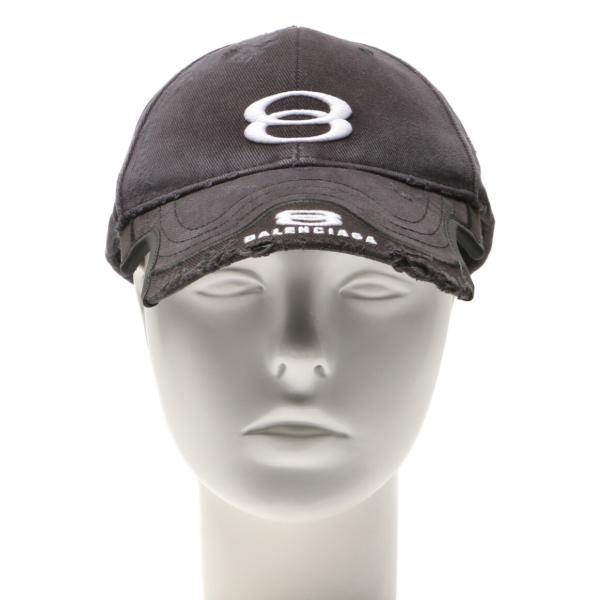 VALENCIAGA キャップ BALENCIAGA（バレンシアガ） キャップ Double Unity Cap BLK メンズ
